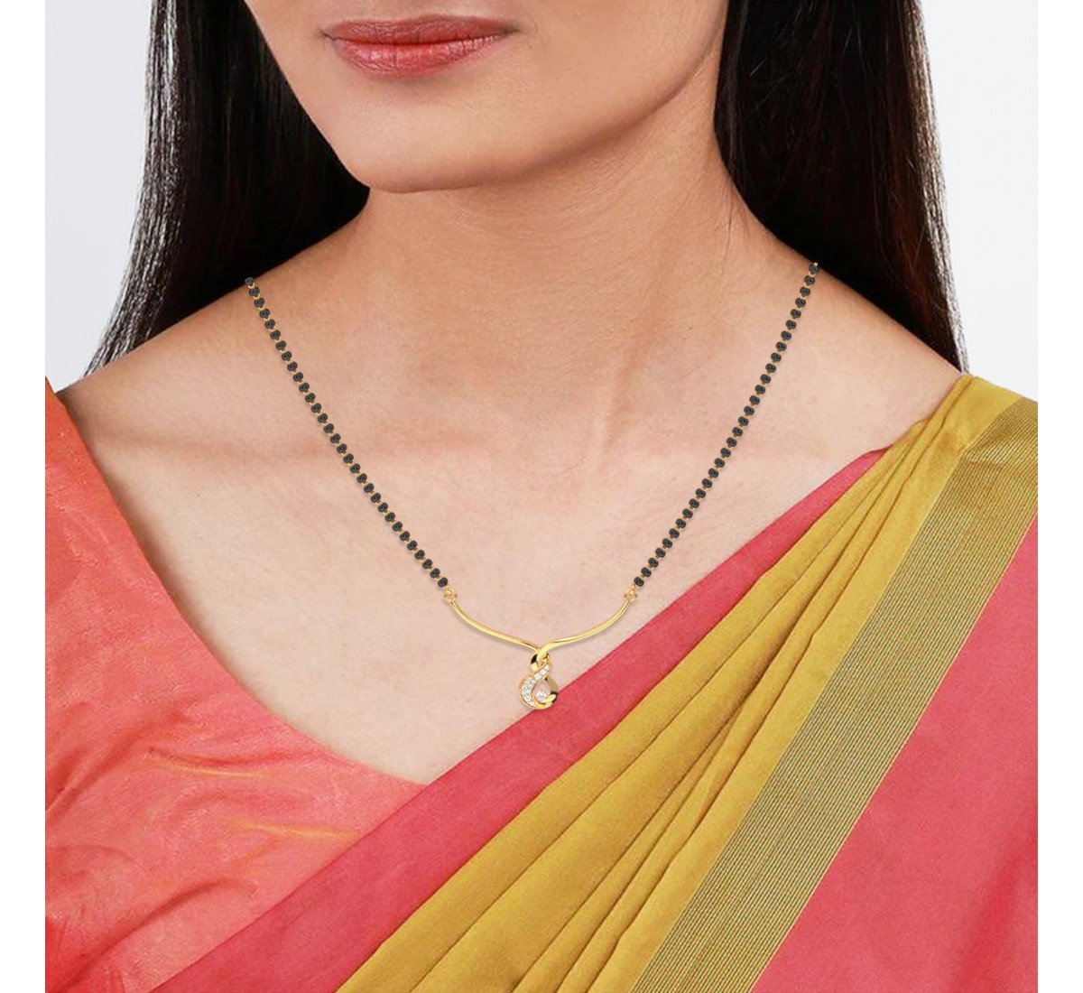 Gold Binding Love Mangalsutra