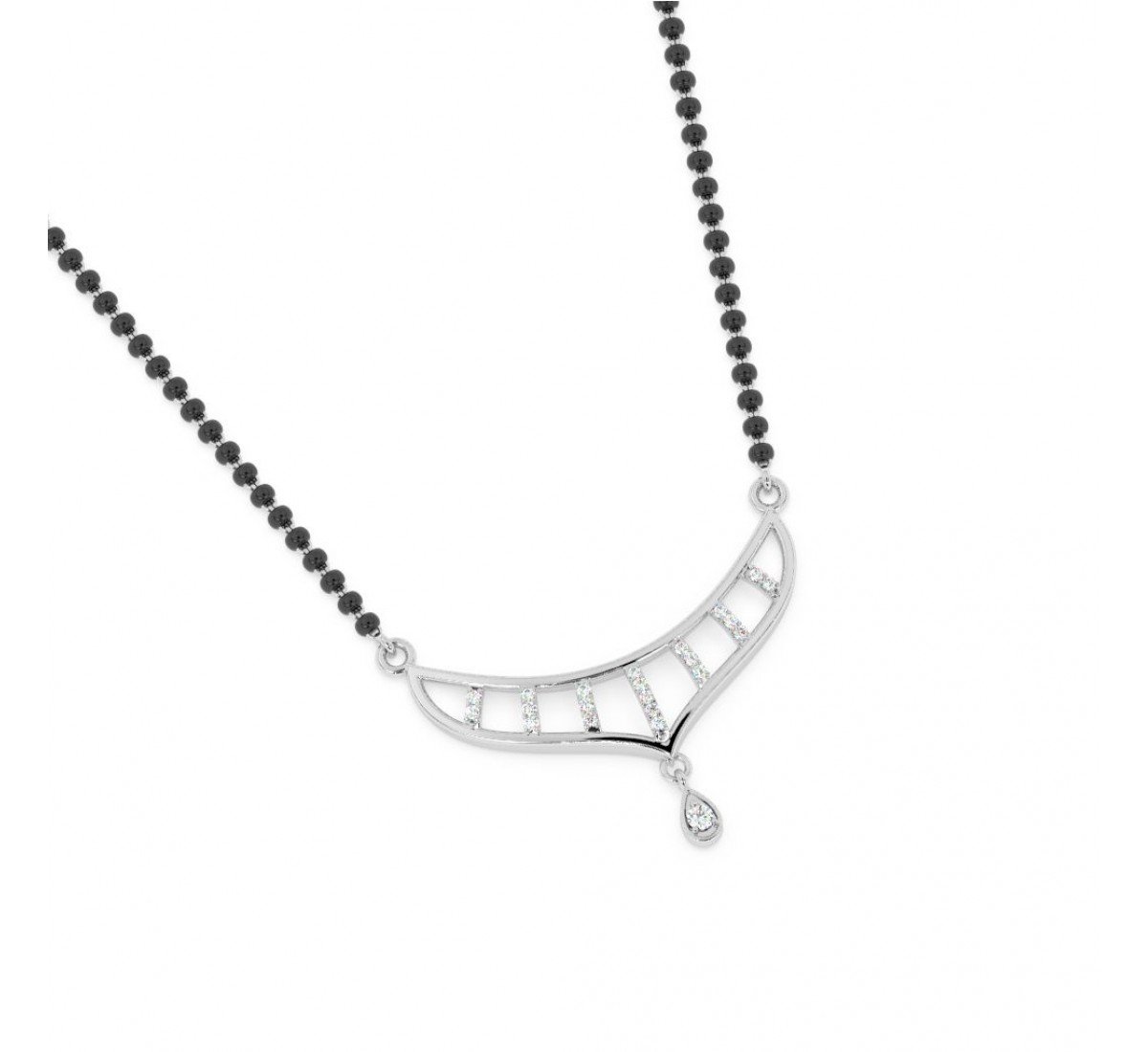 Silver Imperial Love Mangalsutra