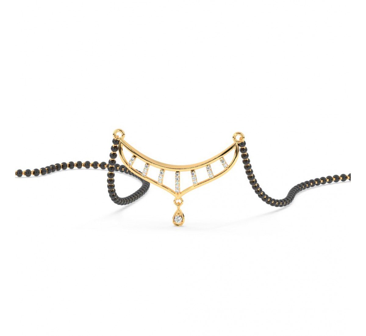 Gold Imperial Love Mangalsutra