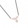 Rose Gold Wedlock Mangalsutra