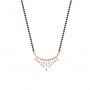 Rose Gold Chimes Mangalsutra