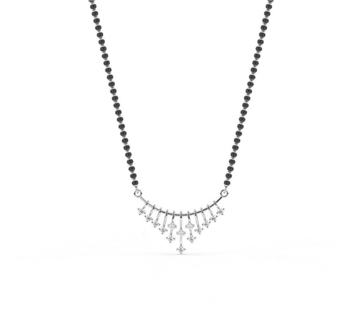 Silver Chimes Mangalsutra