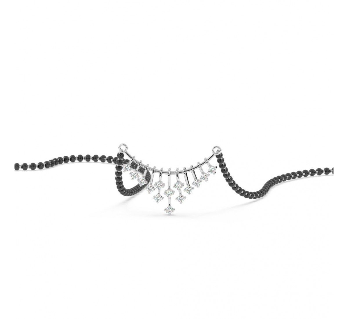 Silver Chimes Mangalsutra