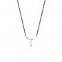 Silver Curve Love Mangalsutra