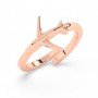 Rose Gold Aeroplane Ring