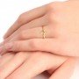 Gold Aeroplane Ring