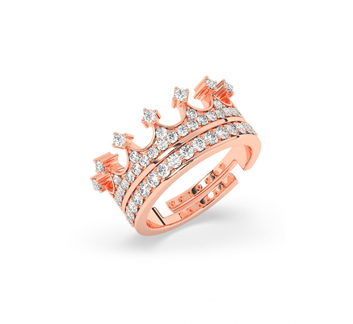 Rose Gold Regal Band