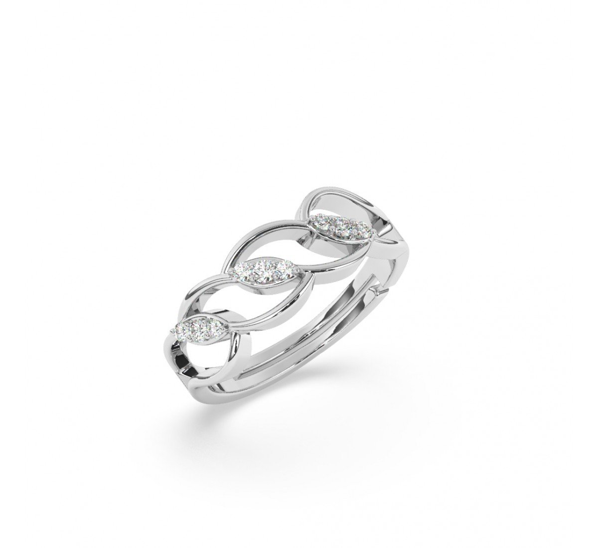 Silver Sunshine Ring