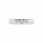 Silver Zircon Stud Band