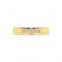 Gold Zircon Stud Band