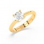 Gold Zircon Vintage Ring