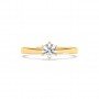 Gold Classic Solitaire Ring