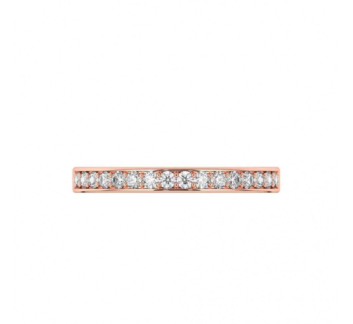 Rose Gold Eternity Band