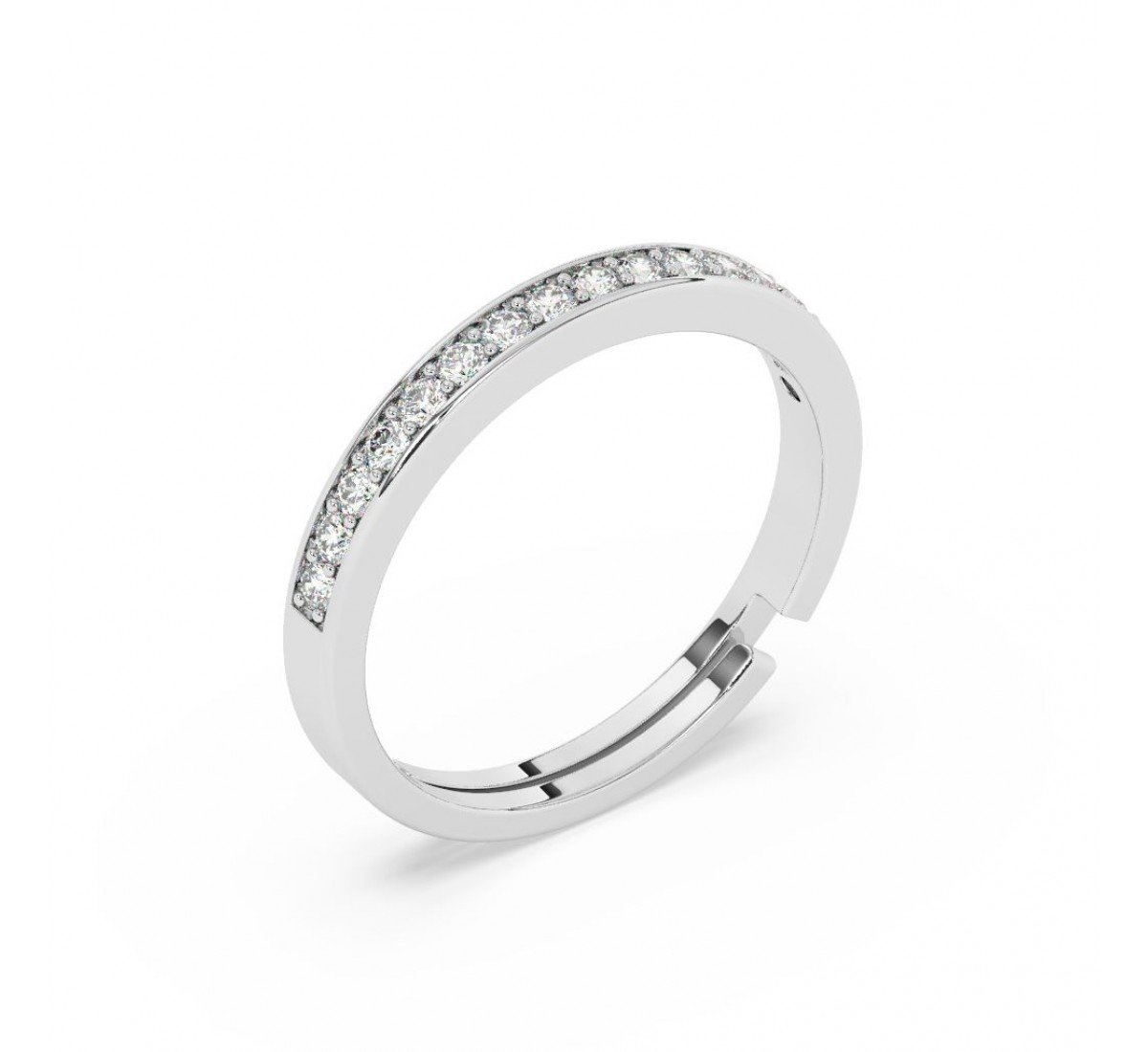 Silver Eternity Band