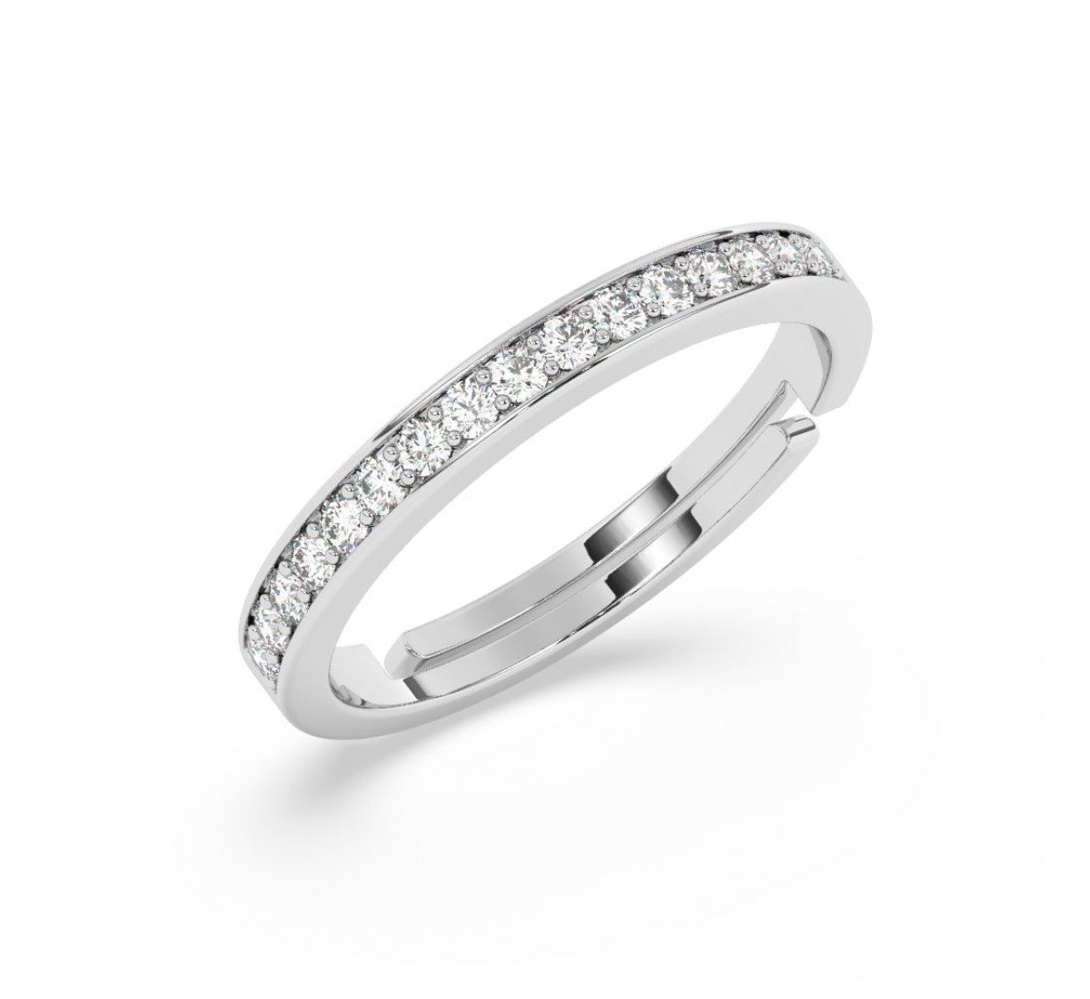 Silver Eternity Band