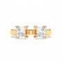 Gold Dual Princess Stone Ring