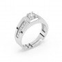 Silver Growth Ring For Him