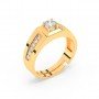 Gold Growth Ring For Him