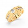 Gold Growth Ring For Him