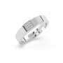 Silver Shining Love Band