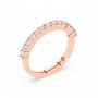 Rose Gold Love Eternity Band