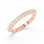 Rose Gold Love Eternity Band