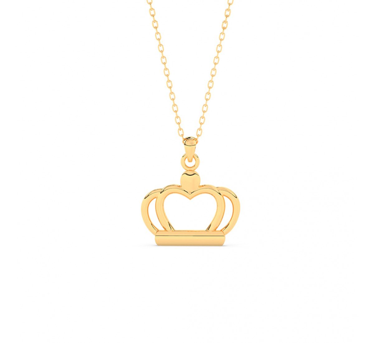 Gold Queen Pendant