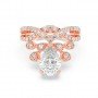 Rose Gold Zircon Crowning Glory Ring