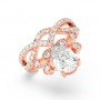 Rose Gold Zircon Crowning Glory Ring