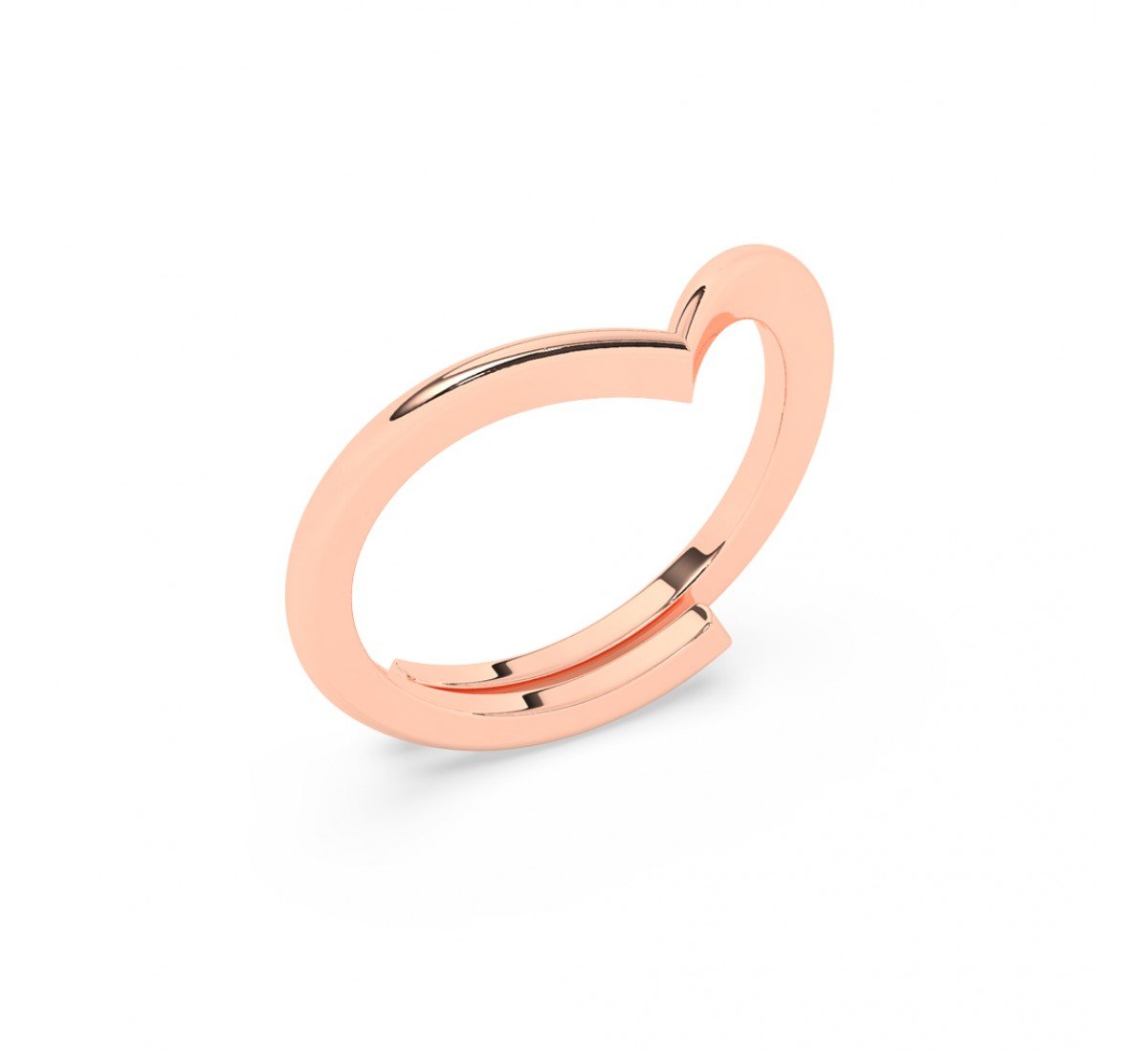 Rose Gold Classic Minimal Band