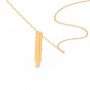 Gold Monolith Pendent