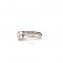 Silver Solitaire Classic Zircon Ring