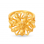 Palatial Floral Gold Ring