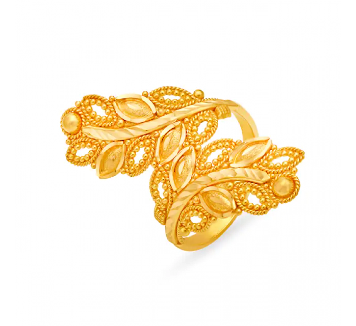 22k Plain Gold Ring JGS-2306-08902 – Jewelegance