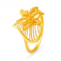 Dazzling Flower Gold Ring