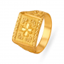 Bold Floral Gold Ring