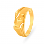 Striking Gold Floral Ring
