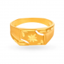 Striking Gold Floral Ring