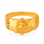 Regal Gold Spiral Ring