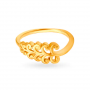 Sublime Carved Gold Ring