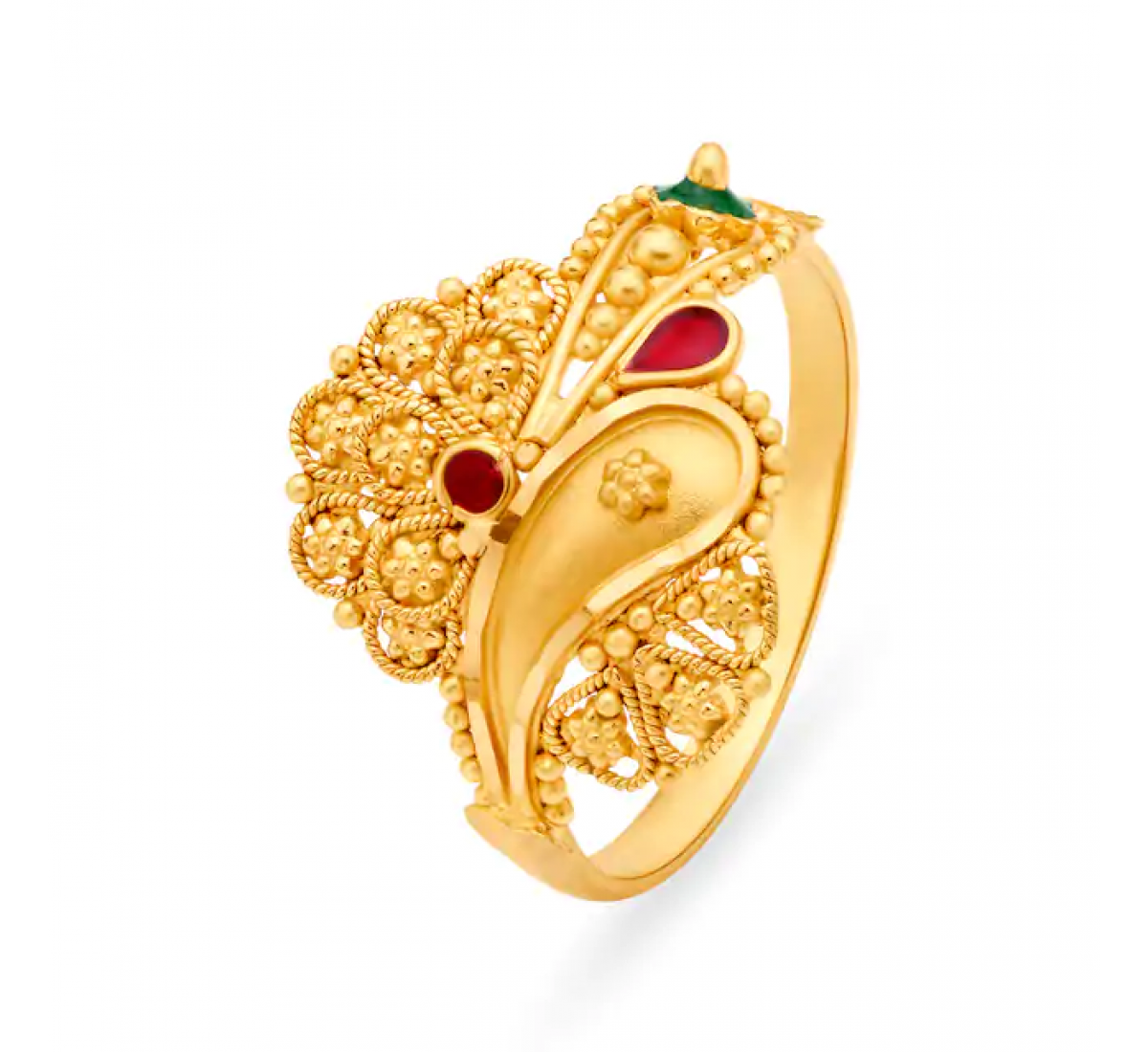 Wilder Gold Ornamented Ring