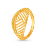 Zion Gold Statement Ring