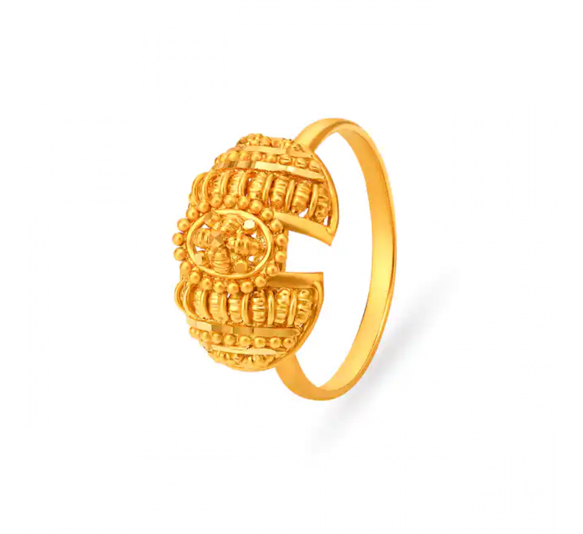 Majestic Mesh Gold Ring