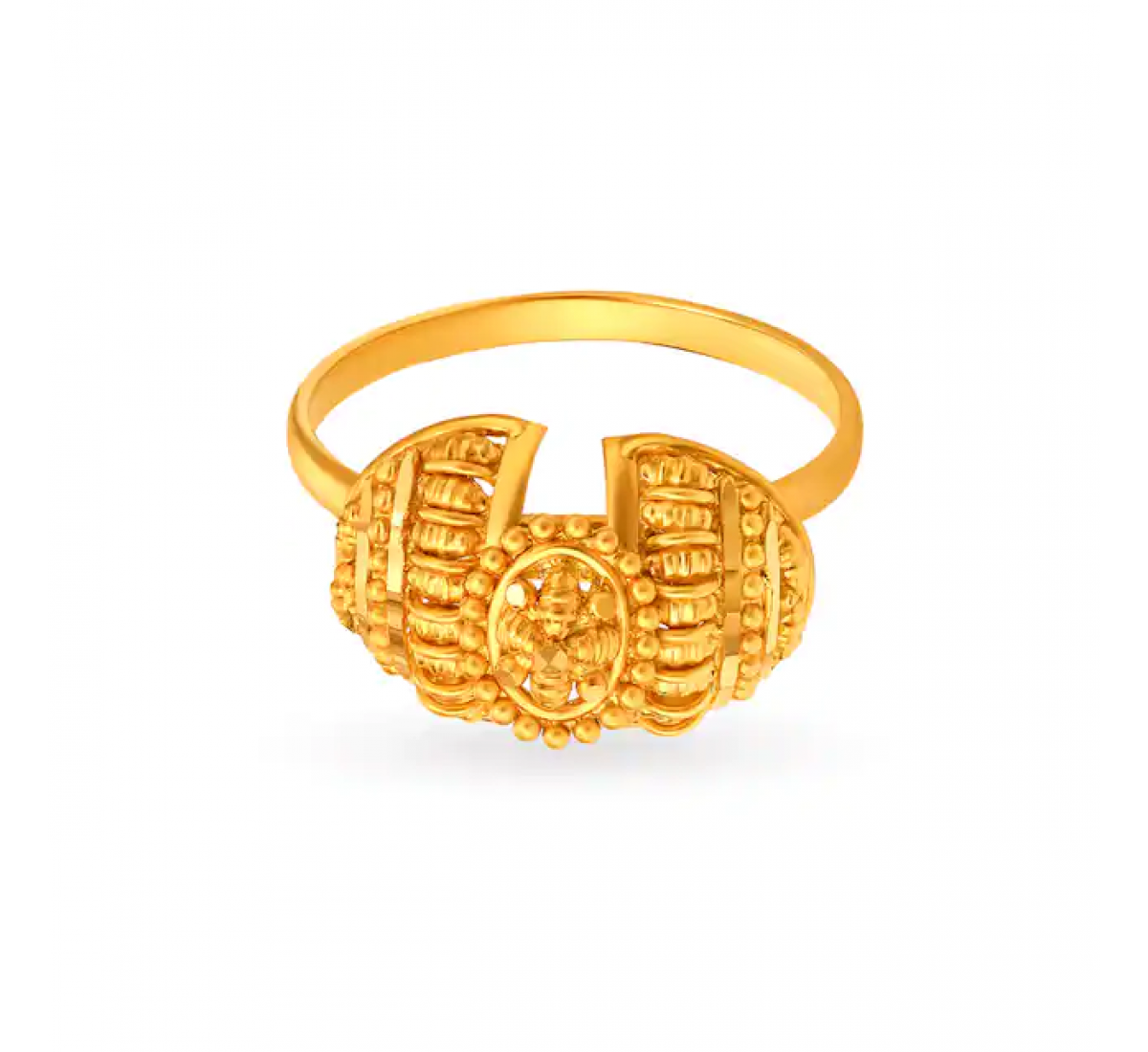 Majestic Mesh Gold Ring