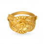 Essential Floral Gold Ring