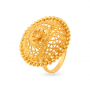 Floral Gold Ring