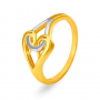 Enchanting Looped Gold Ring