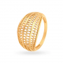 Stately Elegant Gold Ring