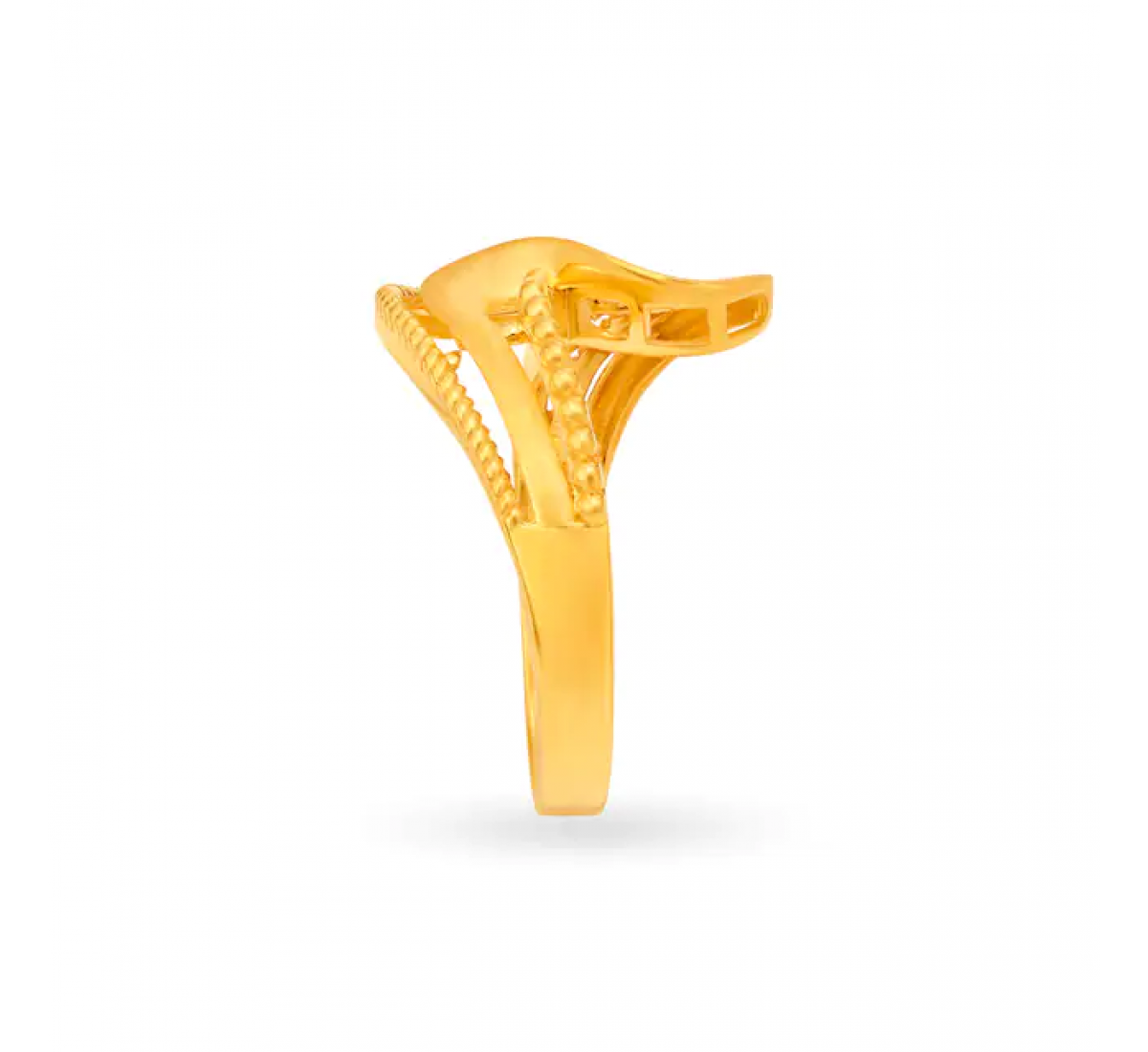 Eclectic Marigold Modern Ring