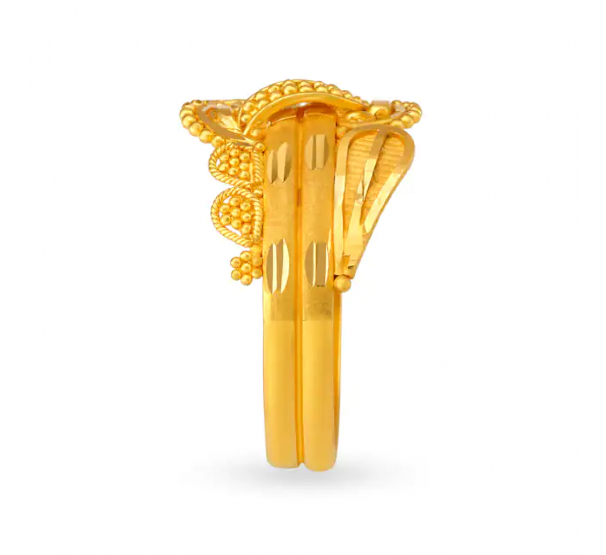Buy Starlet Gold Ring ANDAAAAABNZB for Women Online | Malabar Gold &  Diamonds